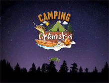 Tablet Screenshot of camping-opemiska.com